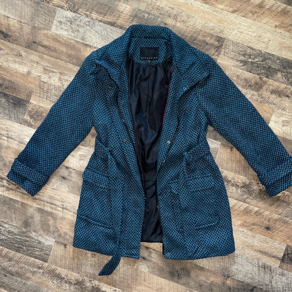 NEVER WORN - Double Breasted Wrap Coat